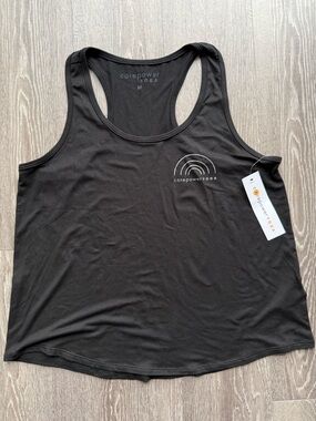 CorePower Yoga - Black Racerback Tank Top